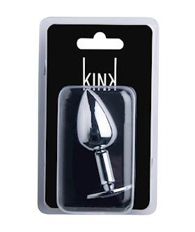 Kink Range Alloy Gem Butt Plug - 2.8 Inch