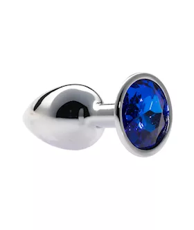 Kink Range Alloy Gem Butt Plug - 2.8 Inch