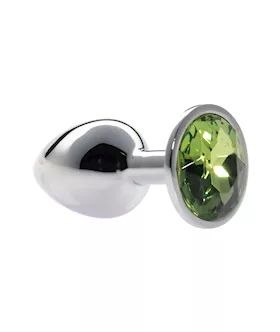 Kink Range Alloy Gem Butt Plug  28 Inch