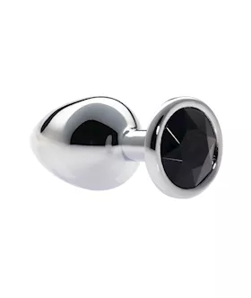 Kink Range Alloy Gem Butt Plug  32 Inch