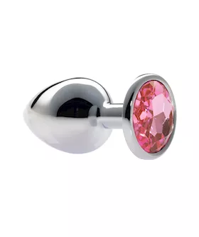 Kink Range Alloy Gem Butt Plug  37 Inch