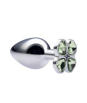 Kink Range Flower Gem Butt Plug - 3.2 Inch