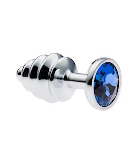 KinKi Ridged Jewelled Anal Plug