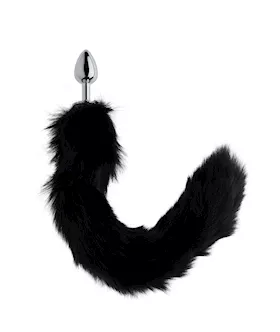 Black Butt Plug Tail