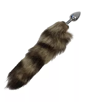 Striped Butt Plug Tail