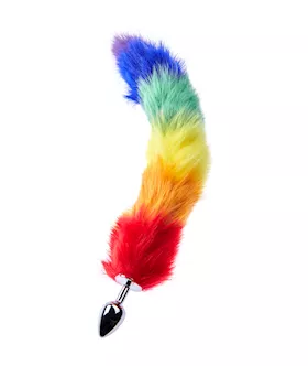 Kink Range Bushy Tail Skeleton Fur Butt Plug