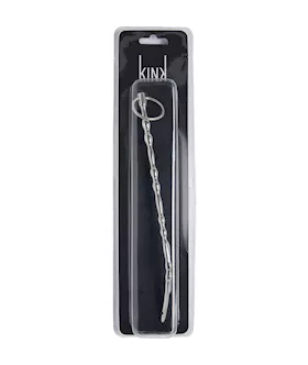 Kink Range Stainless Steel Twisted Penis Plug - 8.2 Inch