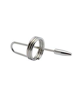 Kink Range Head Ring Penis Plug