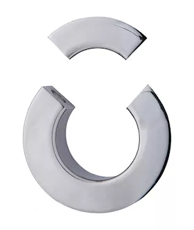 Kink Range Stainless Steel Medium Wide Magnetic Ball Stretcher - 1.3 Inch