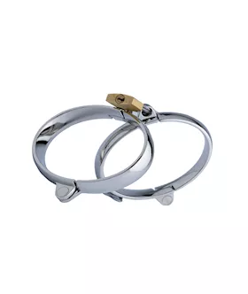 Kink Range Cuffs With Padlock - 2.1 Inch
