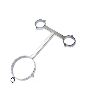 Kink Range Neck and Hand Cuffs  Small
