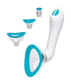 BloomIntimate Body Pump Vibrator  4IN1 Interchangeable Set