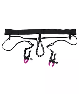 Pearl String with Silicone Clamps