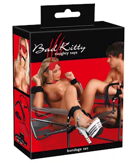 Bad Kitty Bondage Necessities - Set Of 8