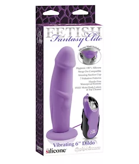 Fetish Fantasy Elite Vibrating 6 Dildo