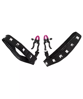 Bad Kitty Garters With Clamps