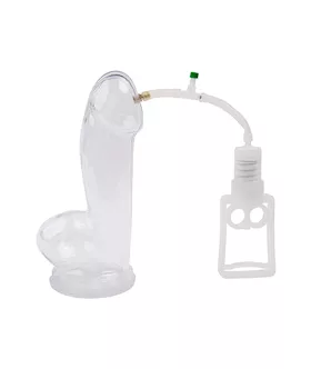 Realistic Penis Pump Xl - Pro Crystal