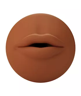 Autoblow A.i. Silicone Mouth Sleeve - Brown
