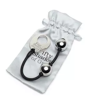 Fifty Shades Of Grey Mini Silver Pleasure Balls