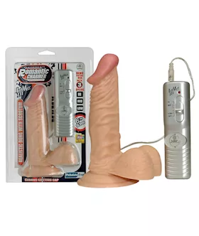 Romantic Charmer Vibrating Dildo - 6 Inch