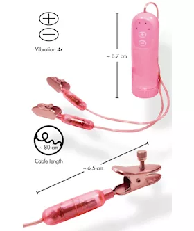 Bad Kitty Vibrating Nipple Clamps