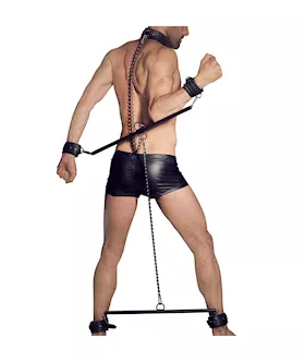 Zado Leather Bondage Spreader Set