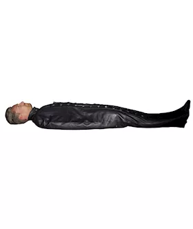 Leather Bondage Sleeping Bag