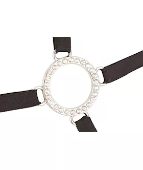 Serena Suspender Set With Gems