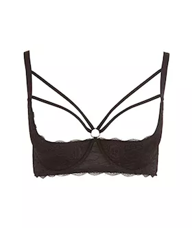 Cottelli Collection Plus Butterfly Shelf Bra