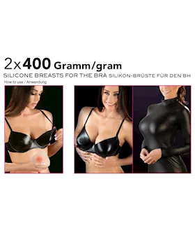 Silicone Breast Size Enhancers - 400g