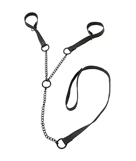 Bad Kitty Handcuffs Leash