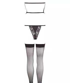 Open-bust Basque Set