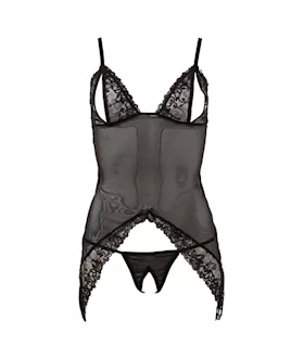 Revealing 2-piece Dress And Panties