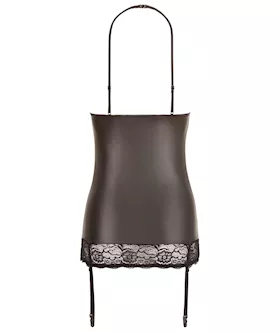 Cupless Dress With Suspenders