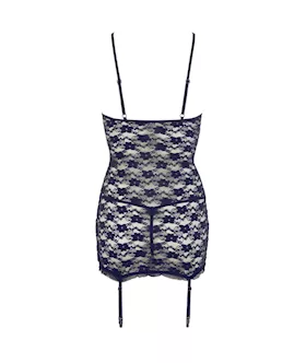 Tri-bow Lace Dress
