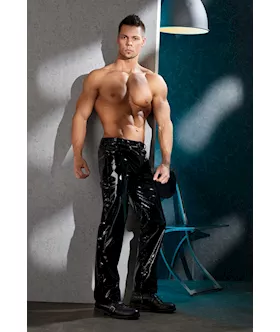 Keith Vinyl Trousers 
