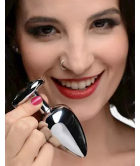 Prism Heart Anal Plug - 3.7 Inch