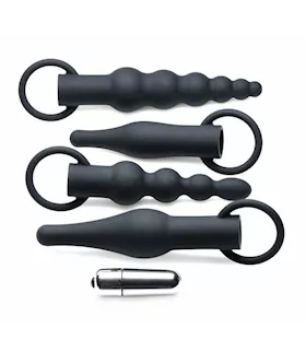 Master Series Premium Ringed Rimmers 3x Rimming Anal Training Set