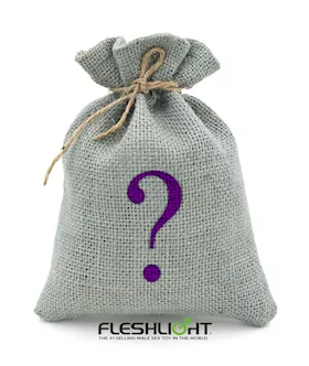 Fleshlight Mystery Bag - Masturbator And Lubricant 