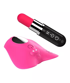 Ebby Lipstick Remote Control Wearable Vibrator