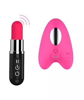 Ebby Lipstick Remote Control Wearable Vibrator