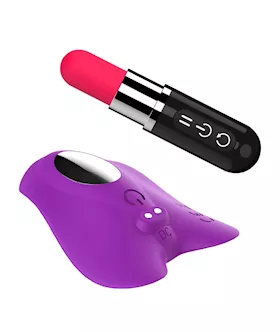 Ebby Lipstick Remote Control Wearable Vibrator