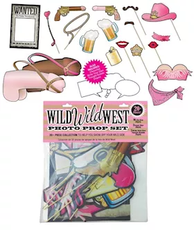 Wild Wild West Photo Prop Set
