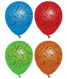 Dirty Balloons: F-bomb