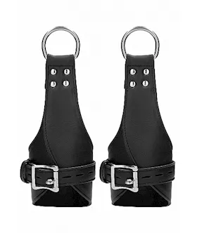 Suspension Wrist Bondage Handcuffs- Black