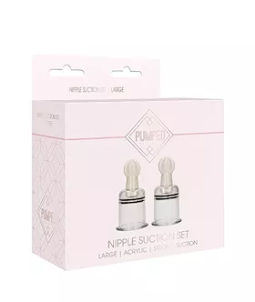 Nipple Suction Set Large- Transparent