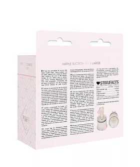 Nipple Suction Set Large- Transparent