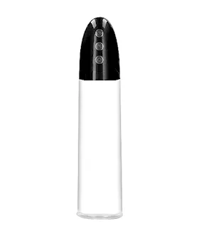 Rechargeable Automatic Cyber Pump With Sleeve- Transparent