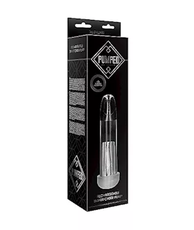 Rechargeable Smart Cyber Pump With Sleeve- Transparent