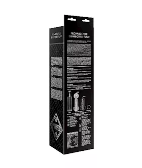 Rechargeable Smart Cyber Pump With Sleeve- Transparent